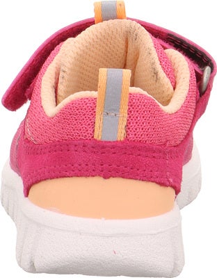 Superfit Sport7 Mini Sneakers, Rosa/Oransje