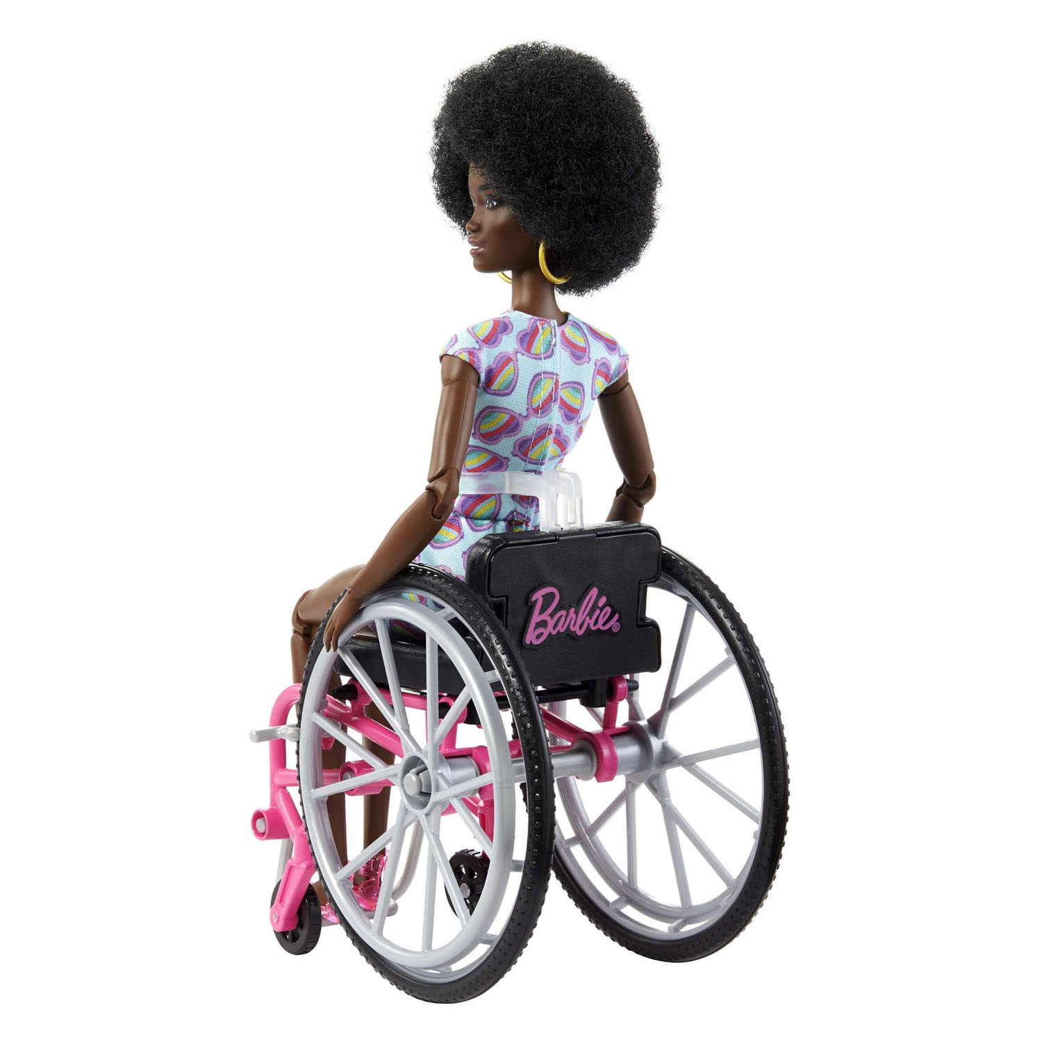 Barbie Fashionistas Modepop in Rolstoel