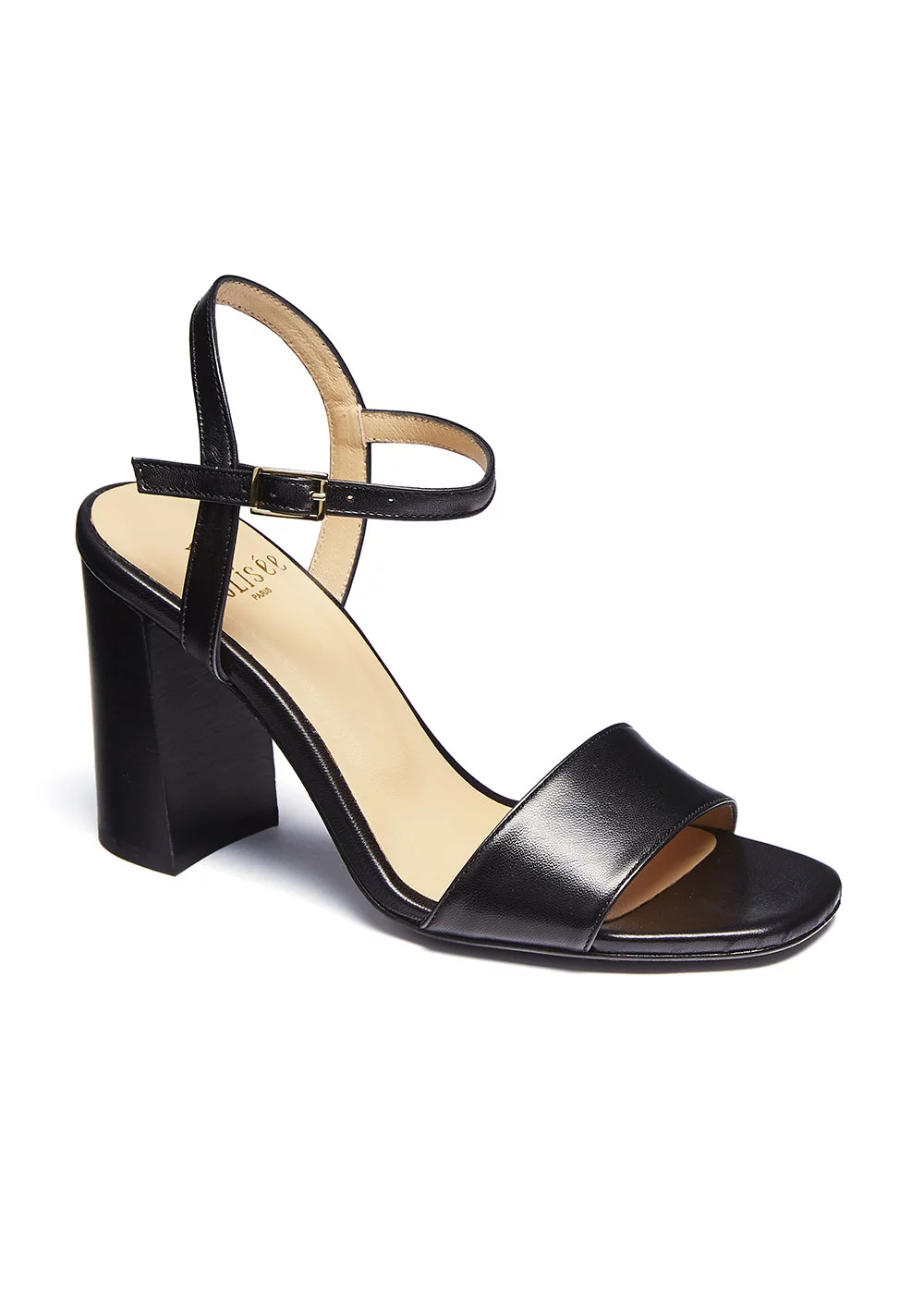 SANDALE JOY CUIR NOIR