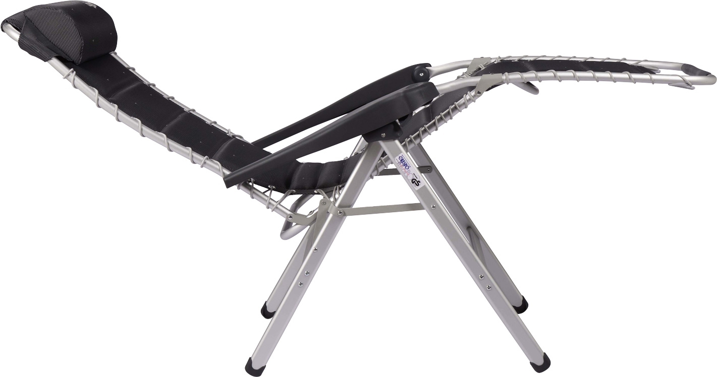 Crespo AL-232 Relaxliege Deluxe dunkelgrau