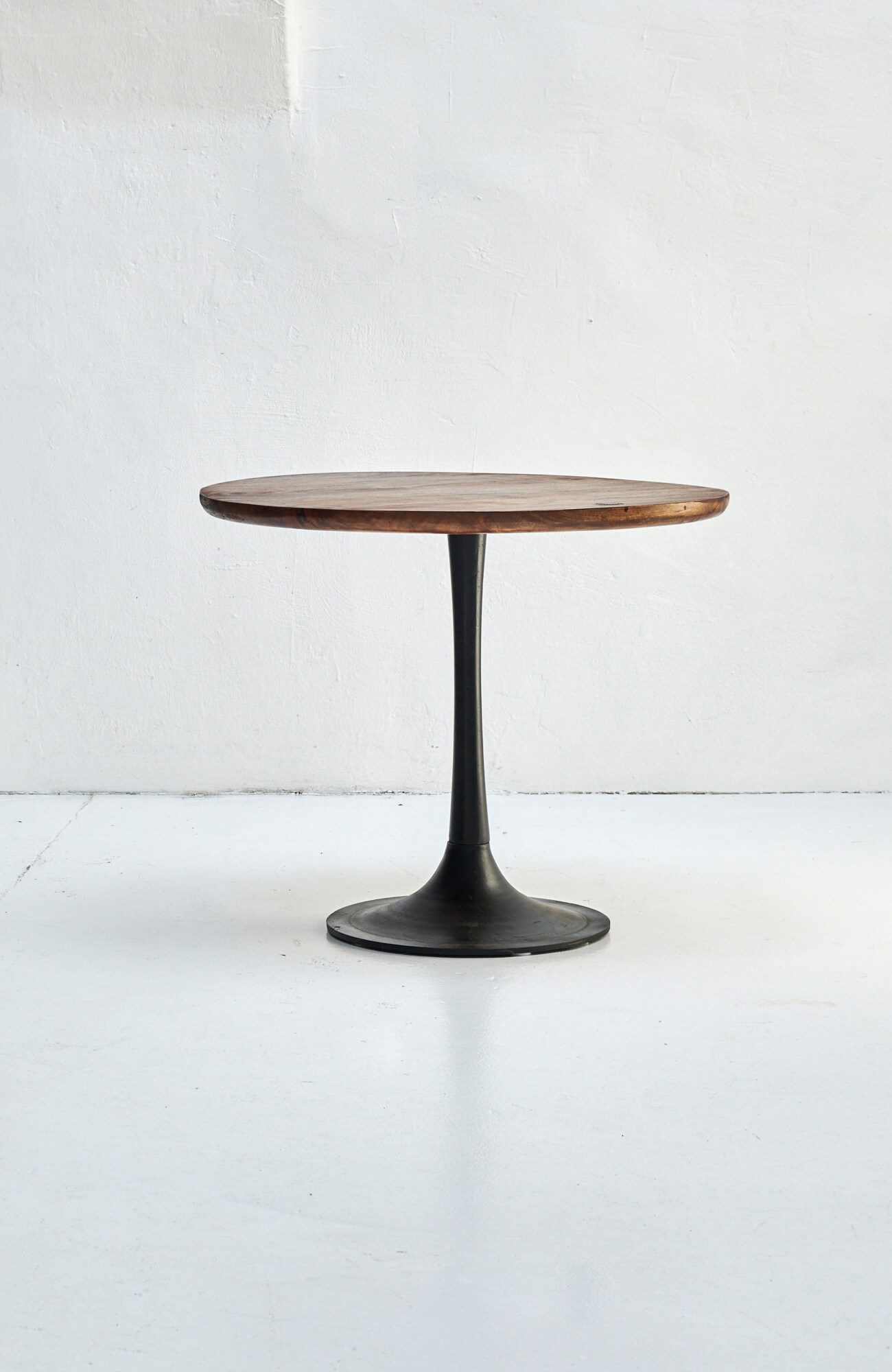 Beistelltisch Mangoholz Tisch Sofatisch Couchtisch Kaffeetisch rund Holztisch