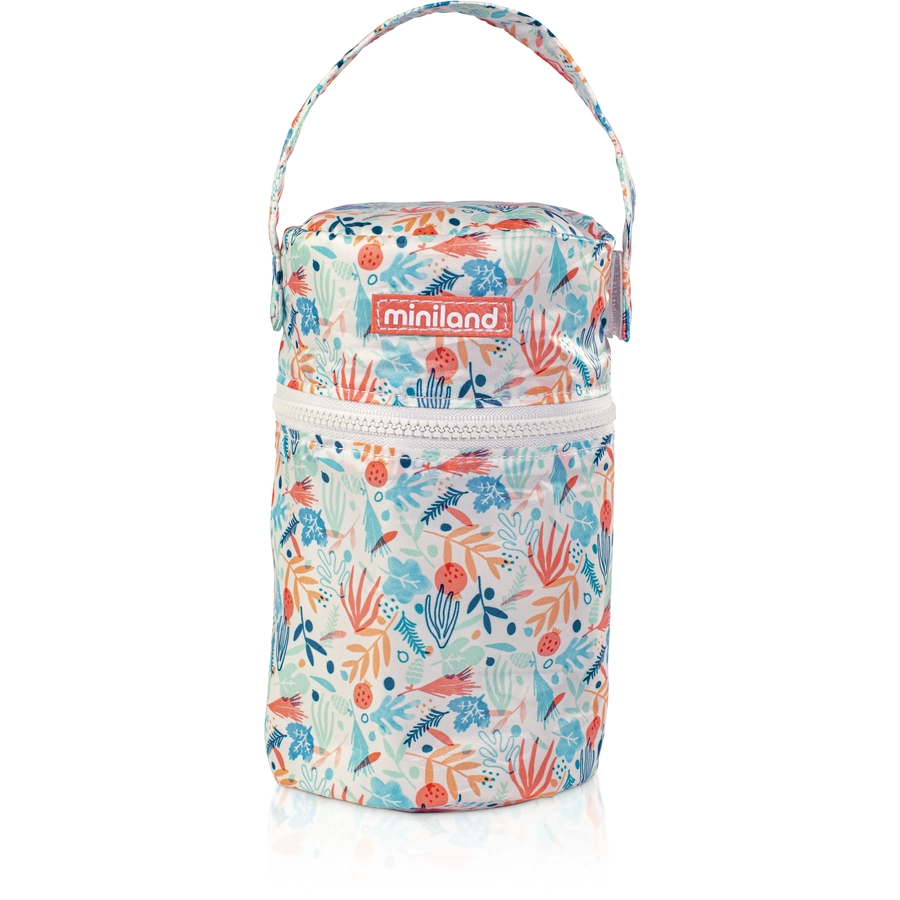 miniland pack-2-go hermisized Nahrungsbehälter mit Warmhaltetasche mediterra
