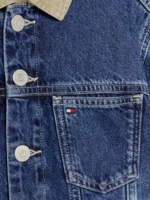 Jaqueta jeans estilo caminhoneiro