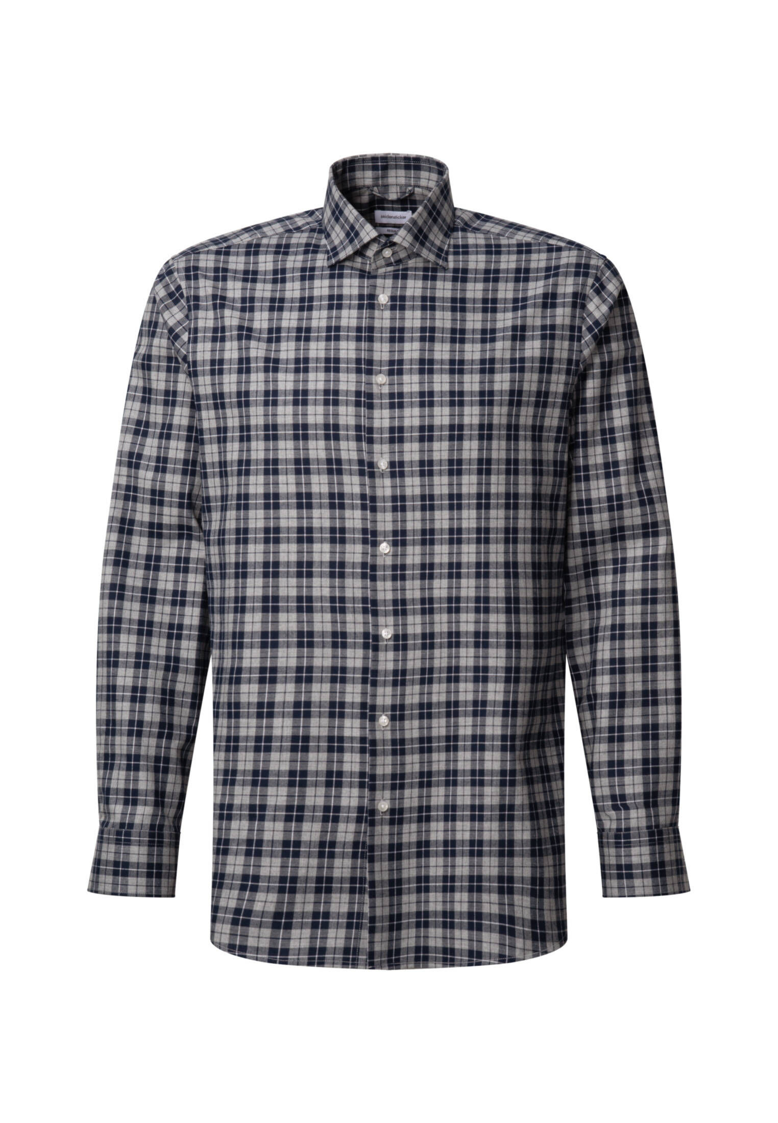 Seidensticker| Herren Flanellhemd Regular