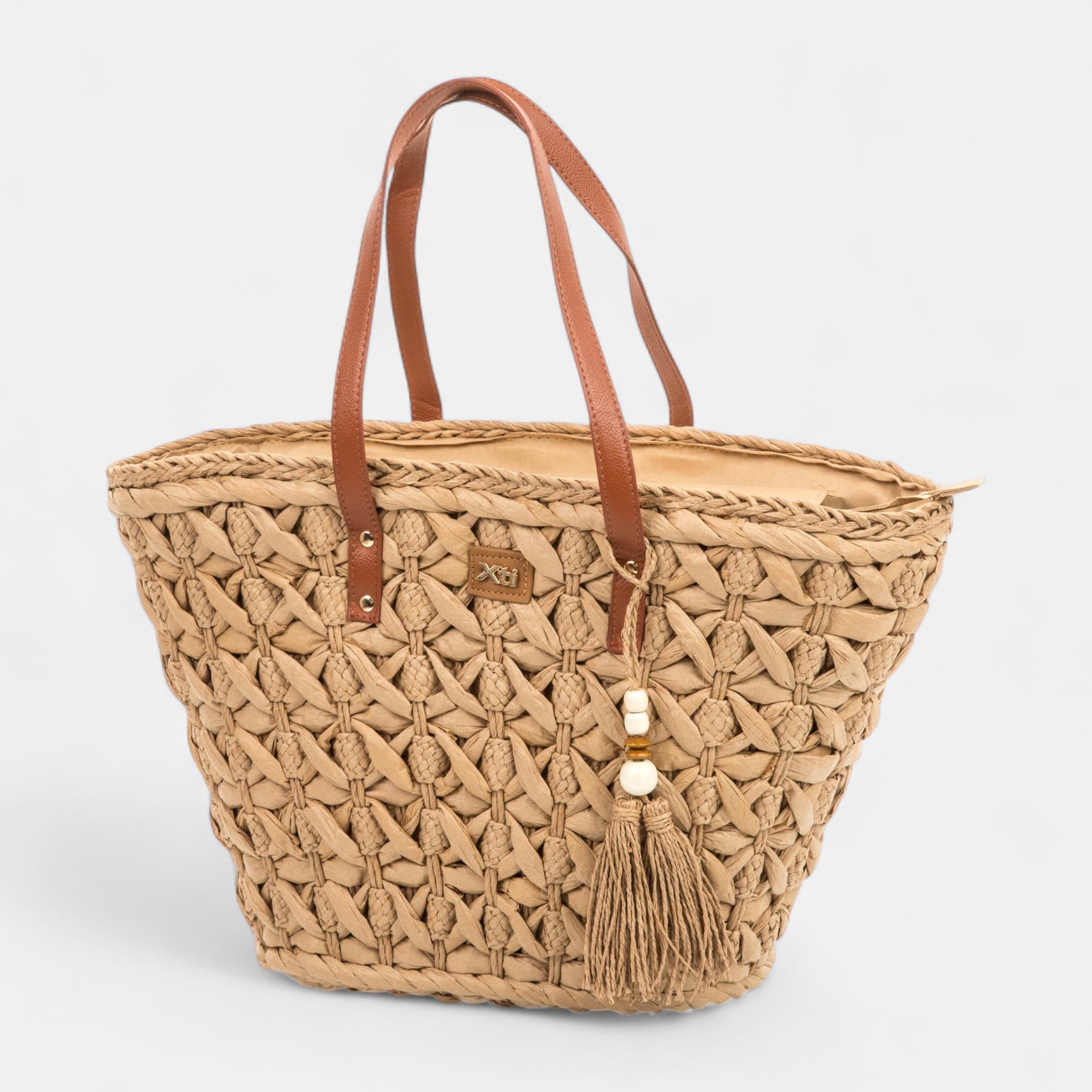 Sac de shopping camel