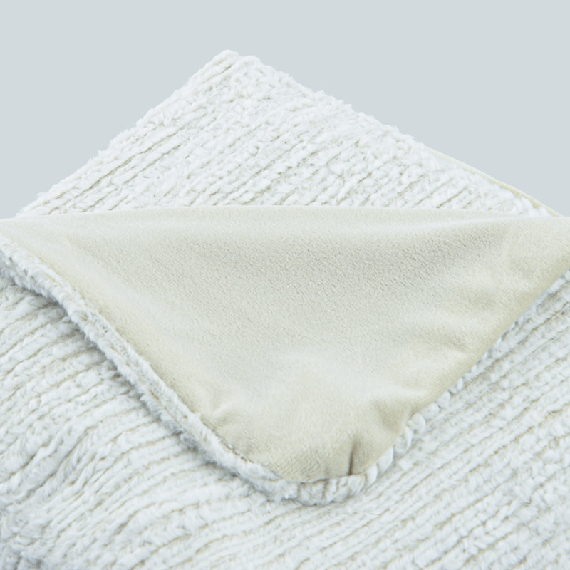 Plaid 'Sterling' imitation fourrure