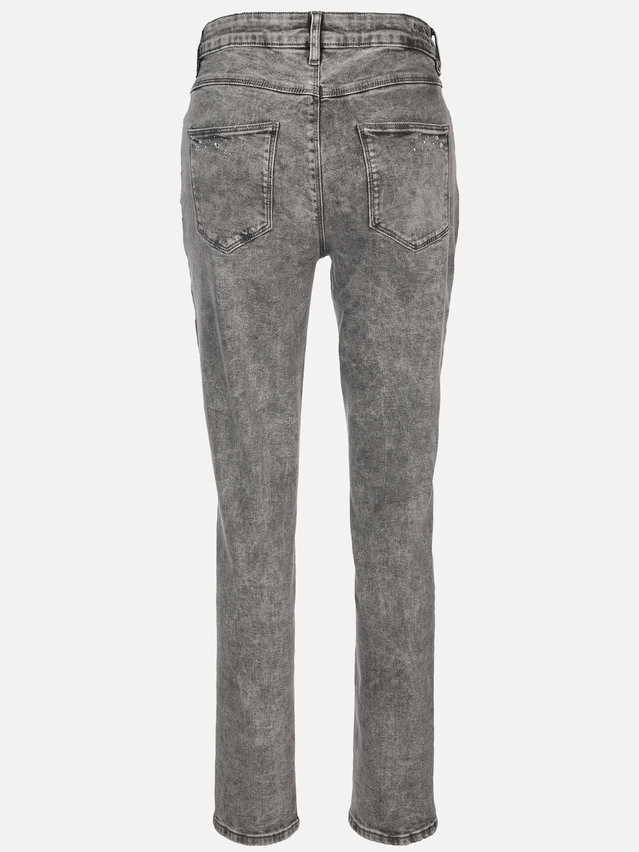 Damen Jeanshose mit Schmucksteinchen