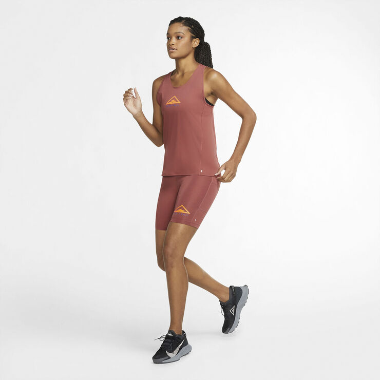 Nike City Sleek Trail Top Rød