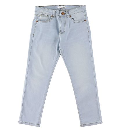 Cost:Bart Jeans - Ricky TapeRød - Light Blue Denim Wash