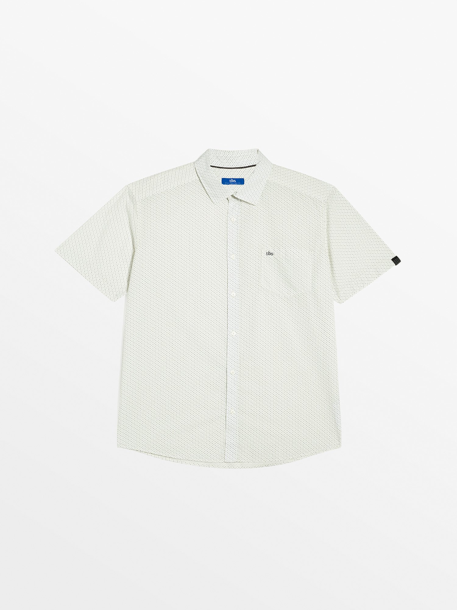 Chemise Homme Manches Courtes Blanc