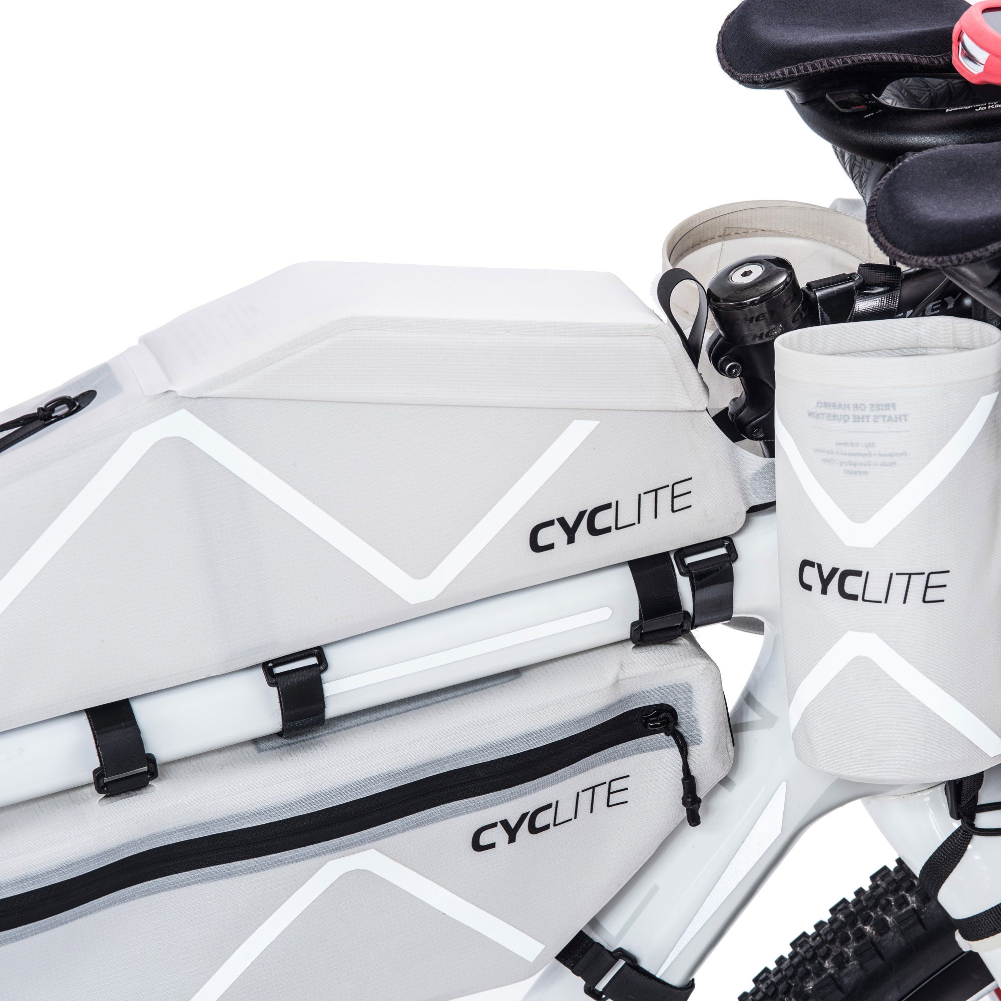 Cyclite Top Tube Bag Large 0/ 1 Rahmentasche 2.2l light grey