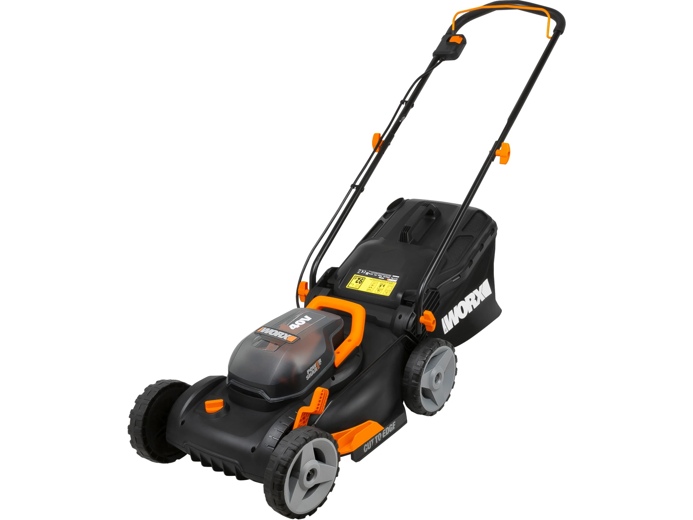 Worx Rasenmäher WG743E 40 cm 2 x 20 V
