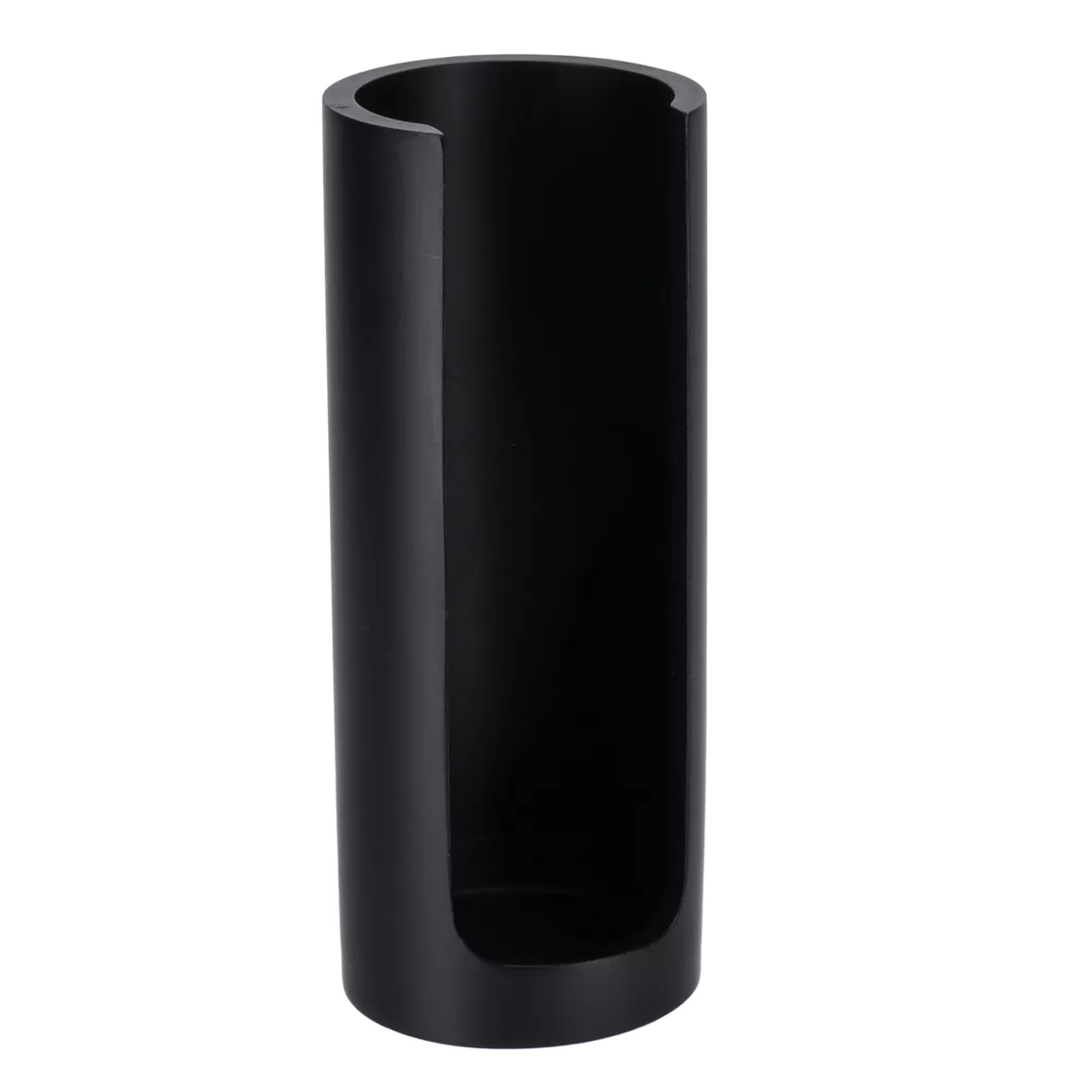 Distributeur à cotons (H17 cm) Japandi Noir