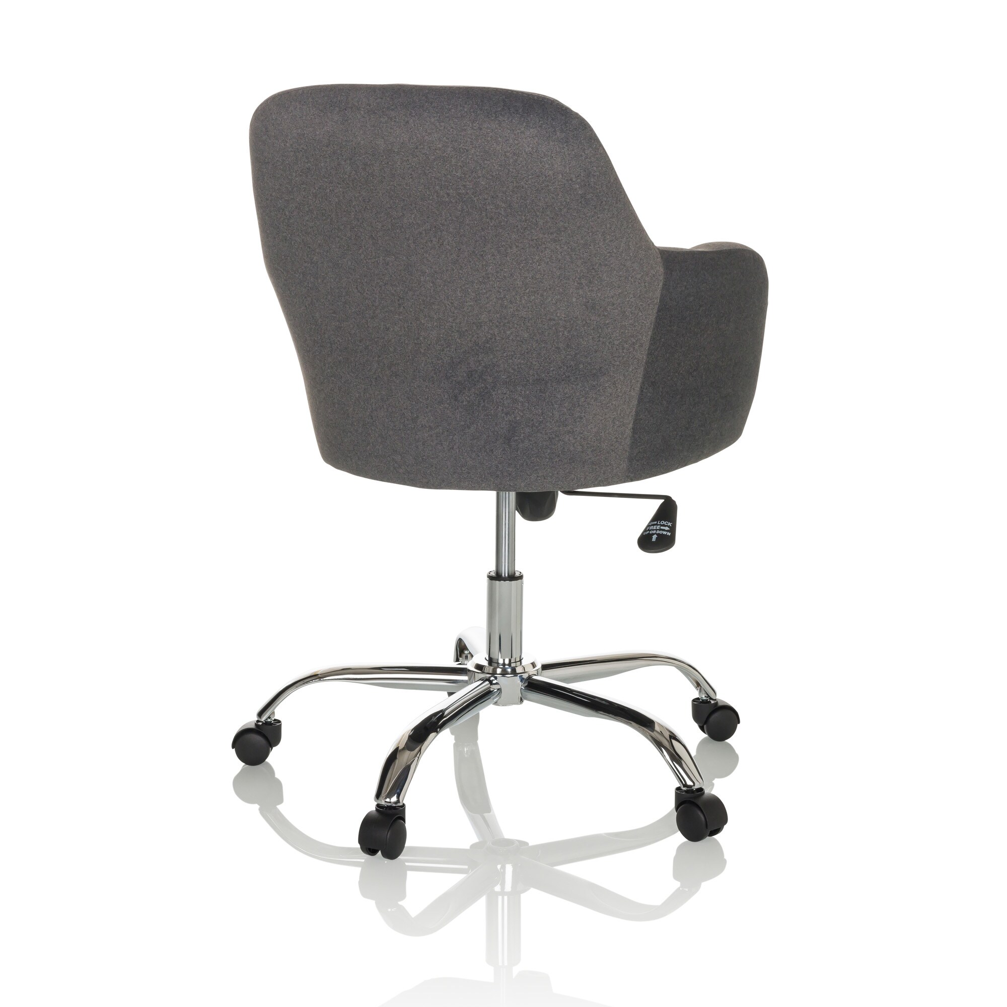 Home Office Bürostuhl SOLAO 300 Stoff mit Armlehnen hjh OFFICE