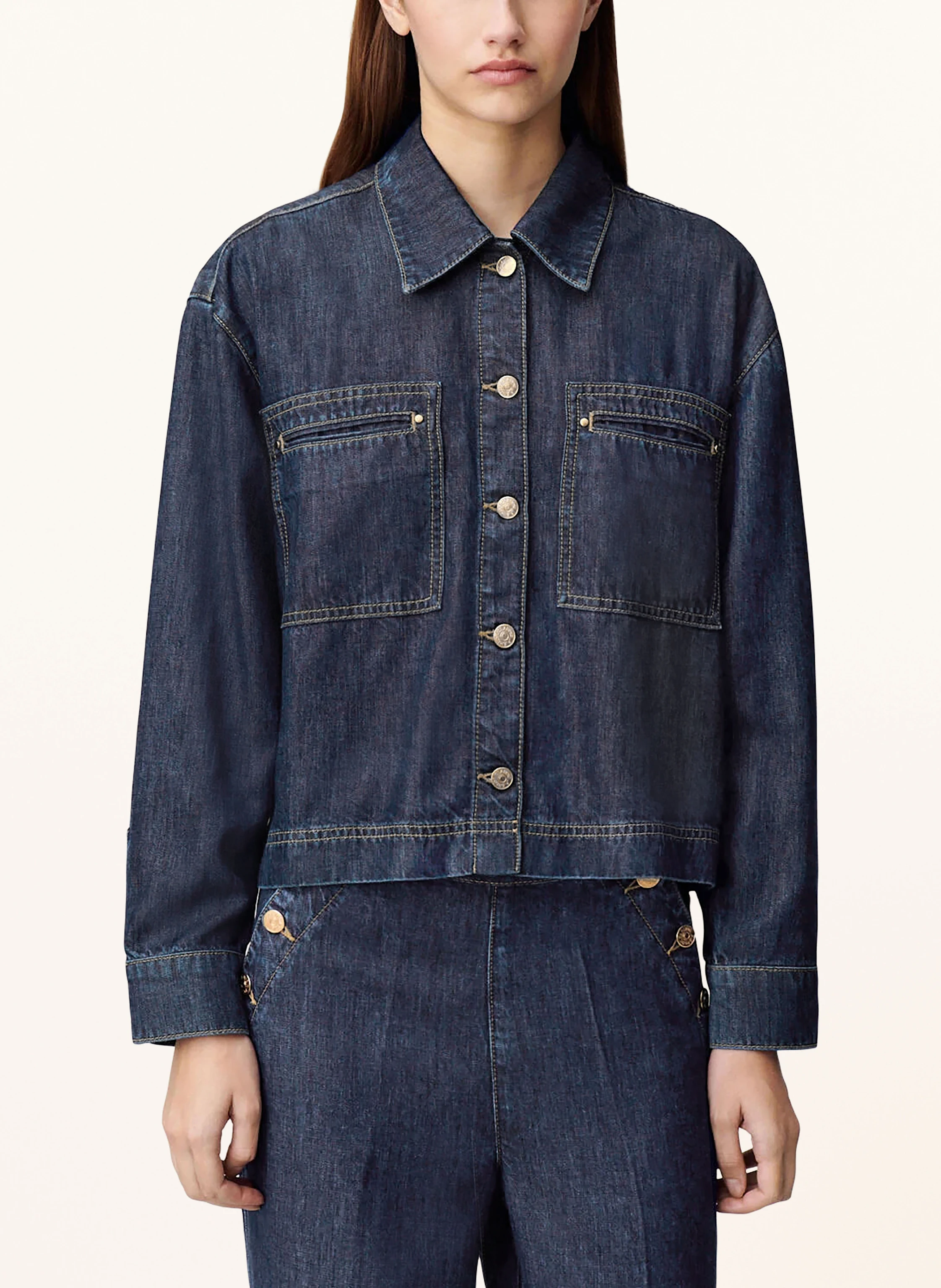 CLAUDIE PIERLOT Jeansbluse