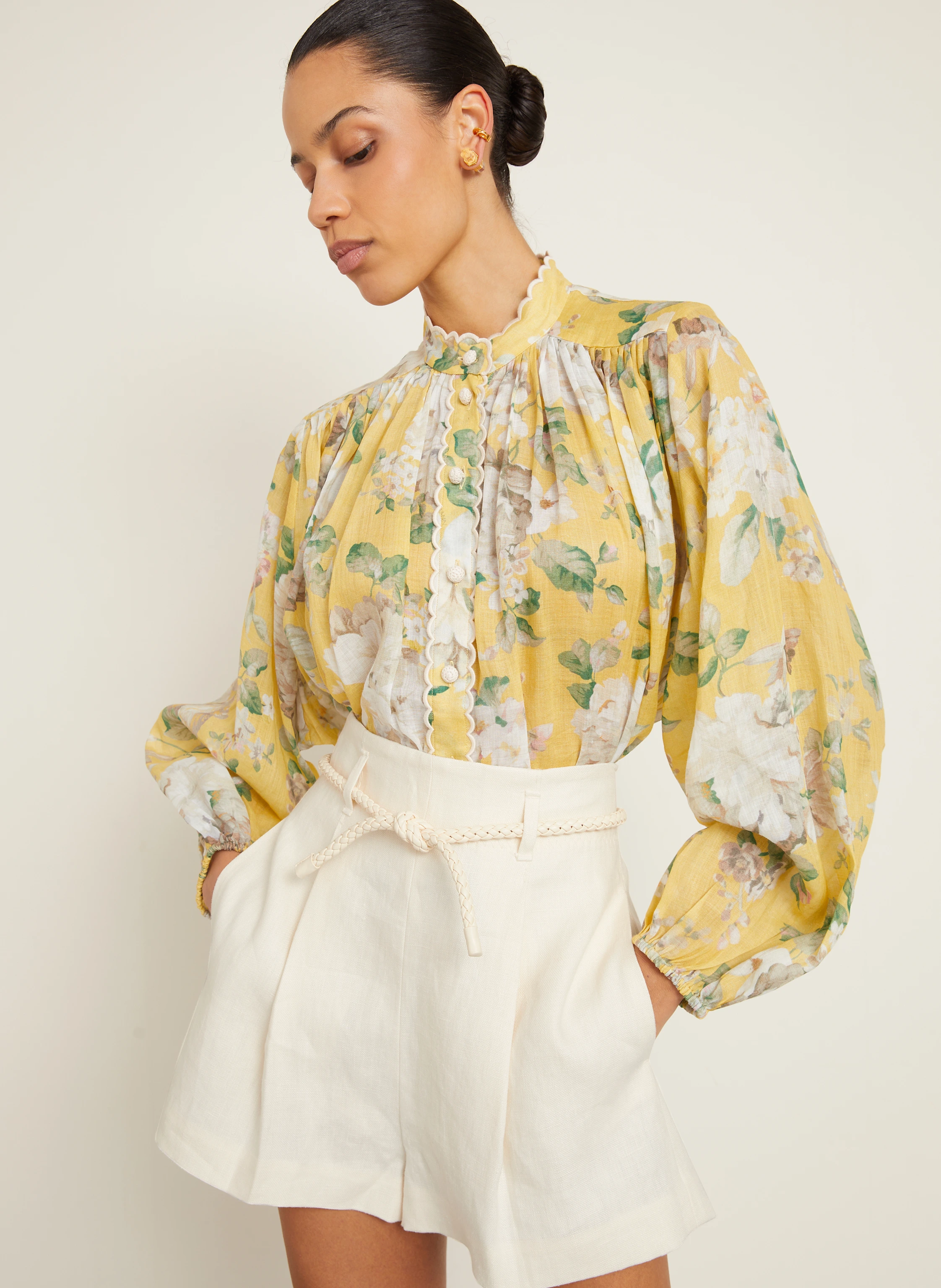 ZIMMERMANN Hemdbluse ACACIA