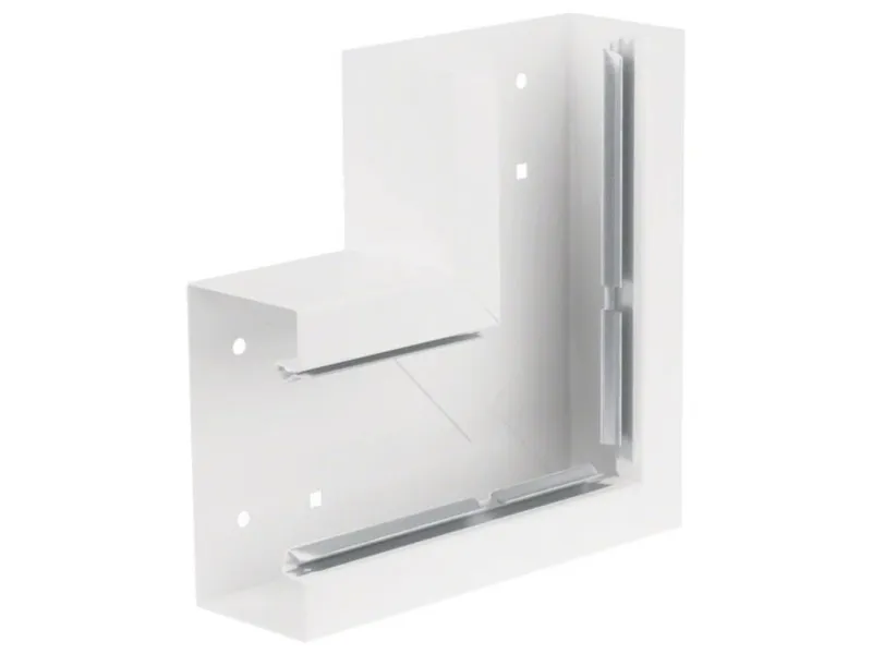 Hager BRS6513059016 Fladvinkel (B x T) 130 mm x 68 mm Hvid 1 stk