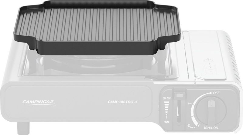 Campingaz - Camp Bistro 3 Griddle Combo - Camping Kooktoestel - Zwart - Gas - 2200 Watt