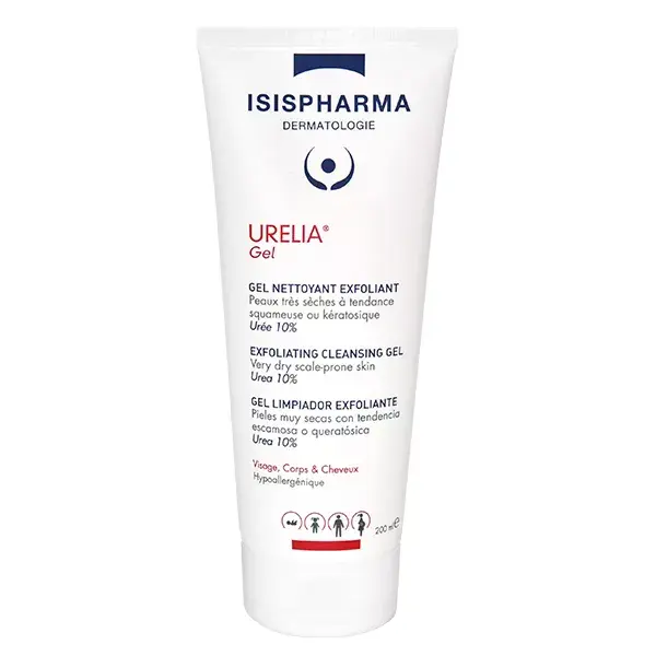 Gel de Limpeza Esfoliante Isispharma Urelia 200ml