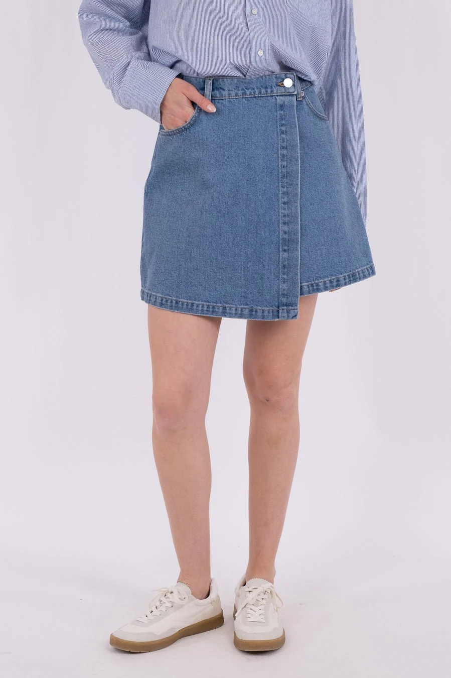 Neo Noir  Kendra D nederdel - Vintage Blue
