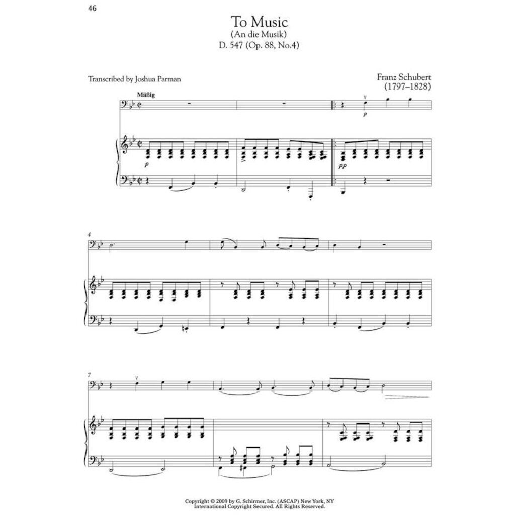 G. Schirmer The Cello Collection - Easy to Intermediate Level boek met audio-online voor cello en piano