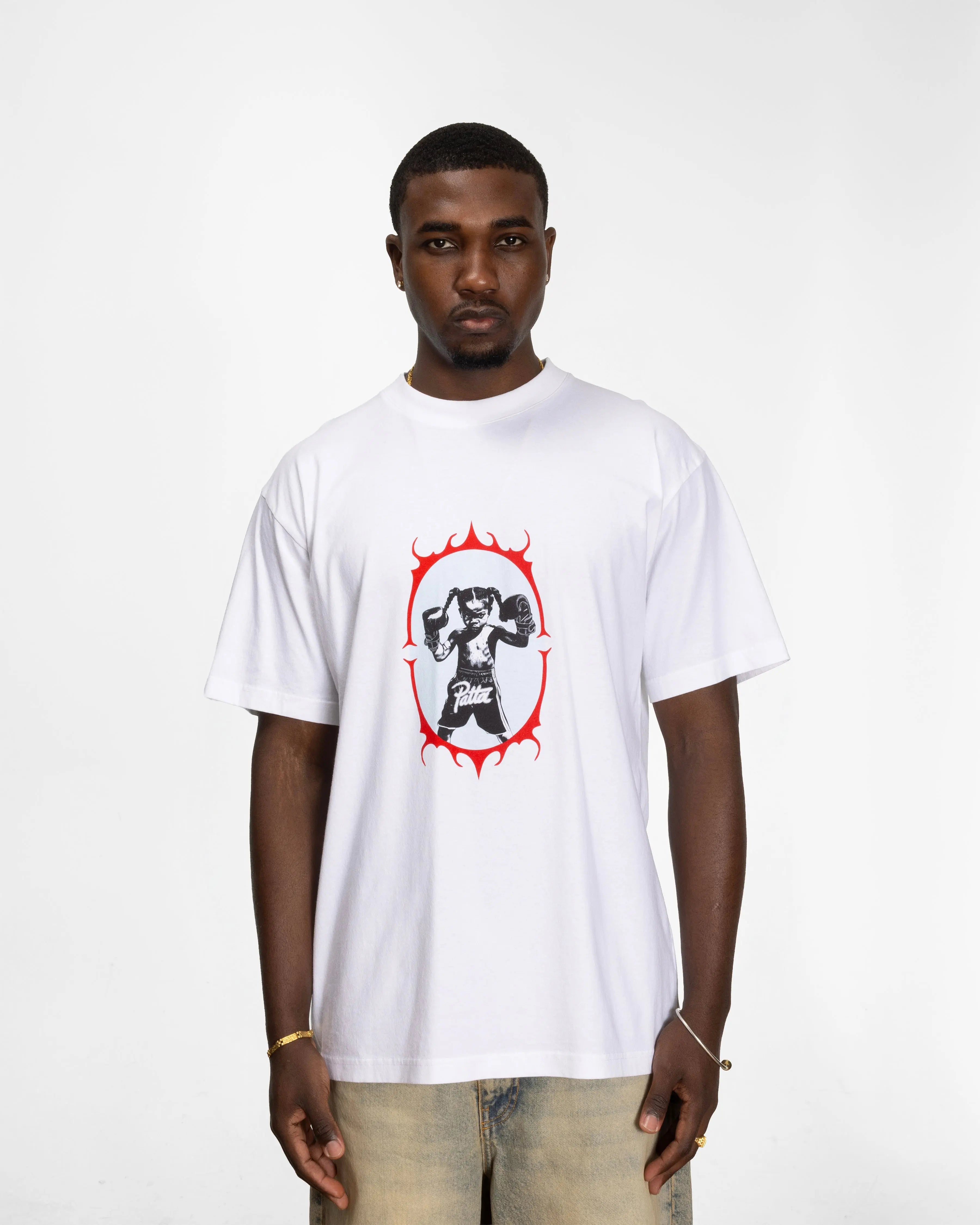 Patta Boxing T-Shirt (White)