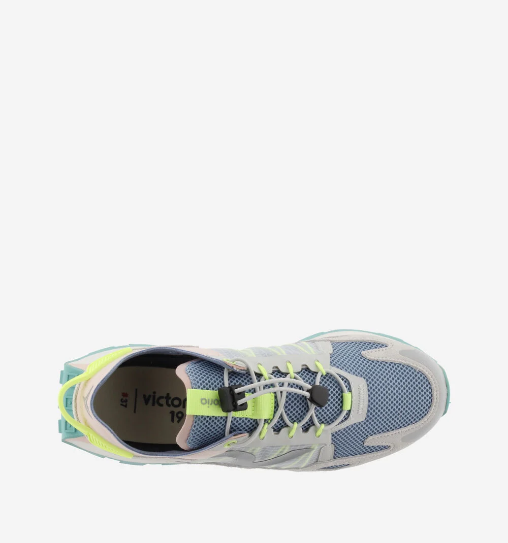 WING TECH - SOFT COLORS Baskets pour femme renfort stabilisateur CELESTE