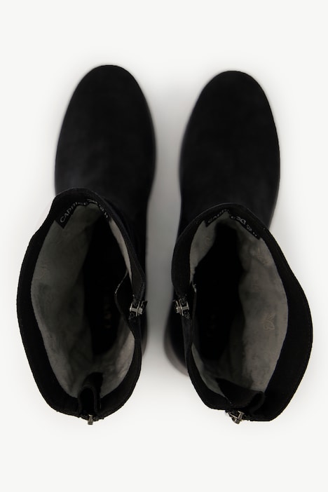 Caprice Leder-Boots, Wildleder, Zipper, Weite H