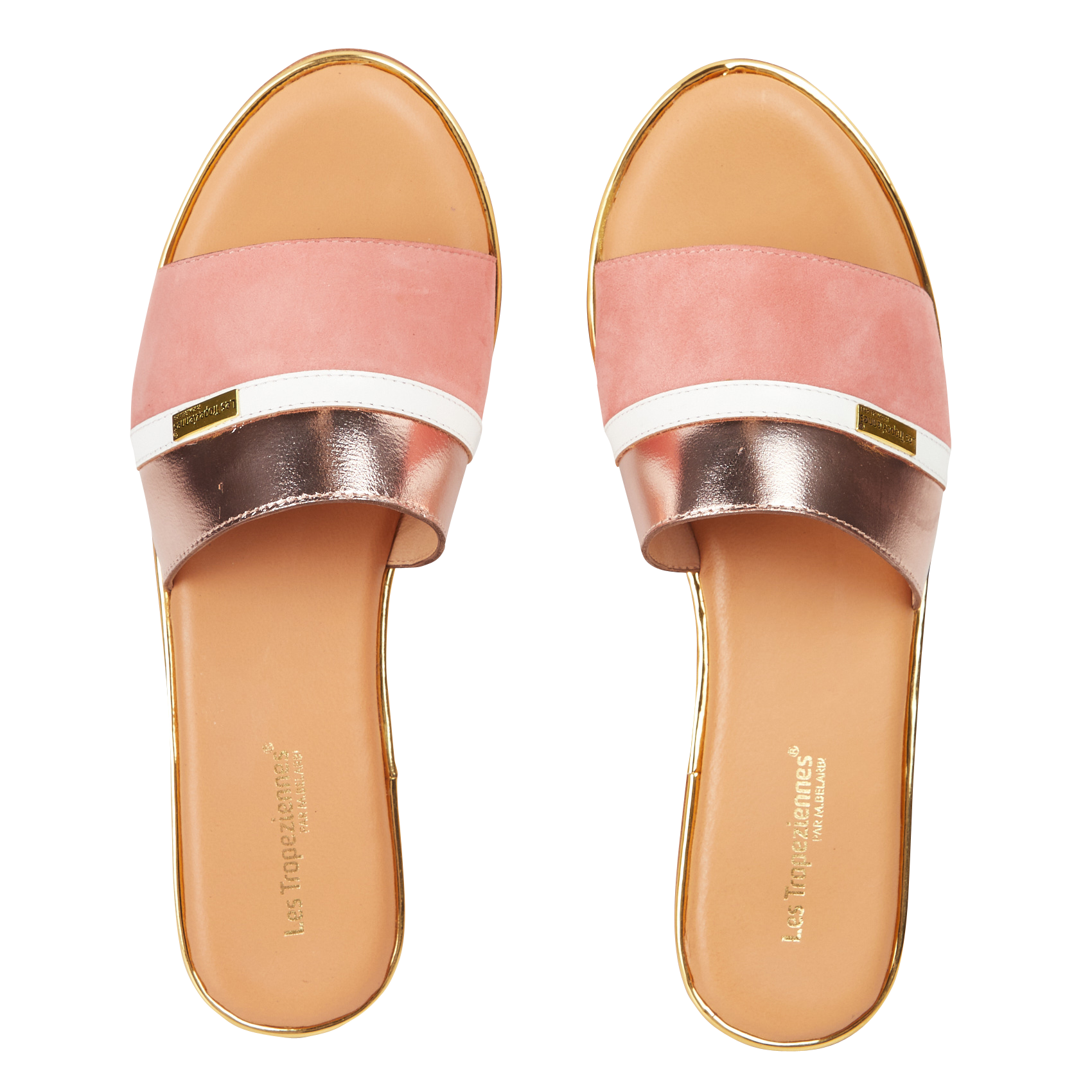HOSMO - Mules en cuir | Rose
