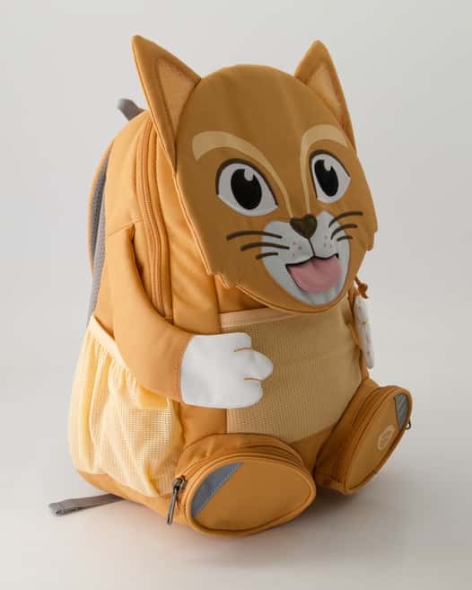 Affenzahn Large Friend Katze Rucksack in Braun