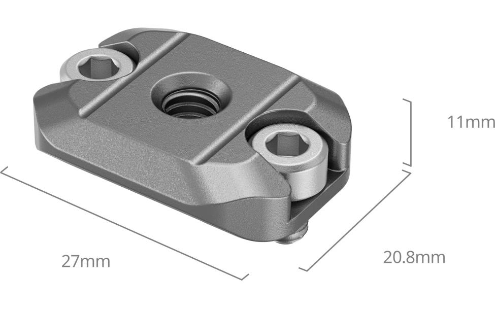 HawkLock H21 QR Mini-NATO-Schiene für DJI-StabilisatorenMini-NATO-Schiene mit Schnellspanner