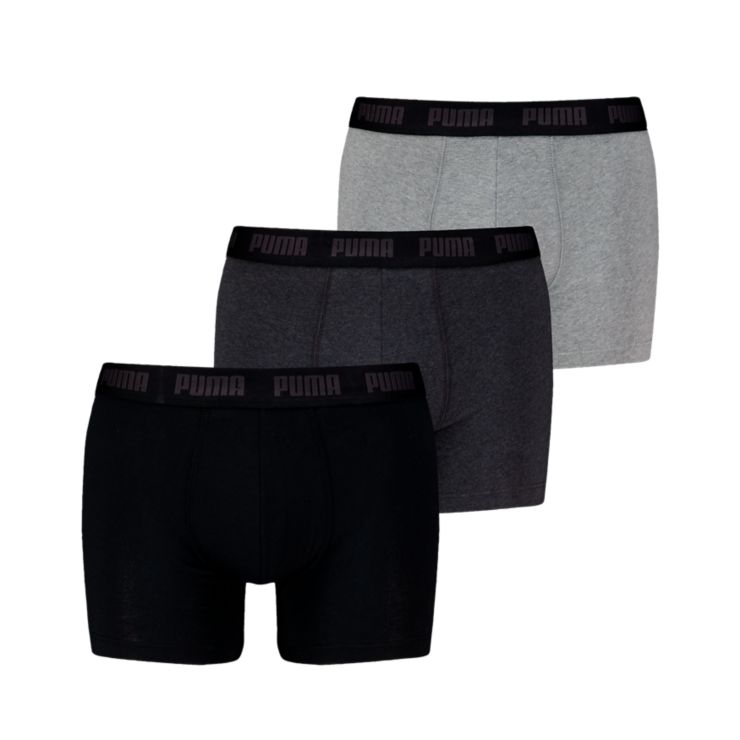 PumaEveryday Boxer 3er - grau