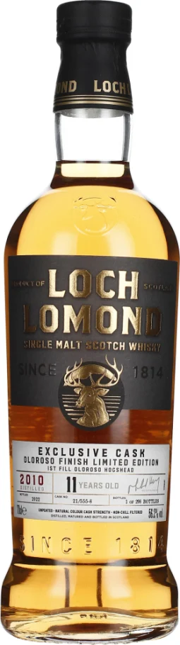 LOCH LOMOND 11 YEARS 2010 OLOROSO SINGLE CASK 70CL