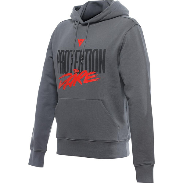 Dainese - Sweat à capuche Dare Gris / Noir / Rouge