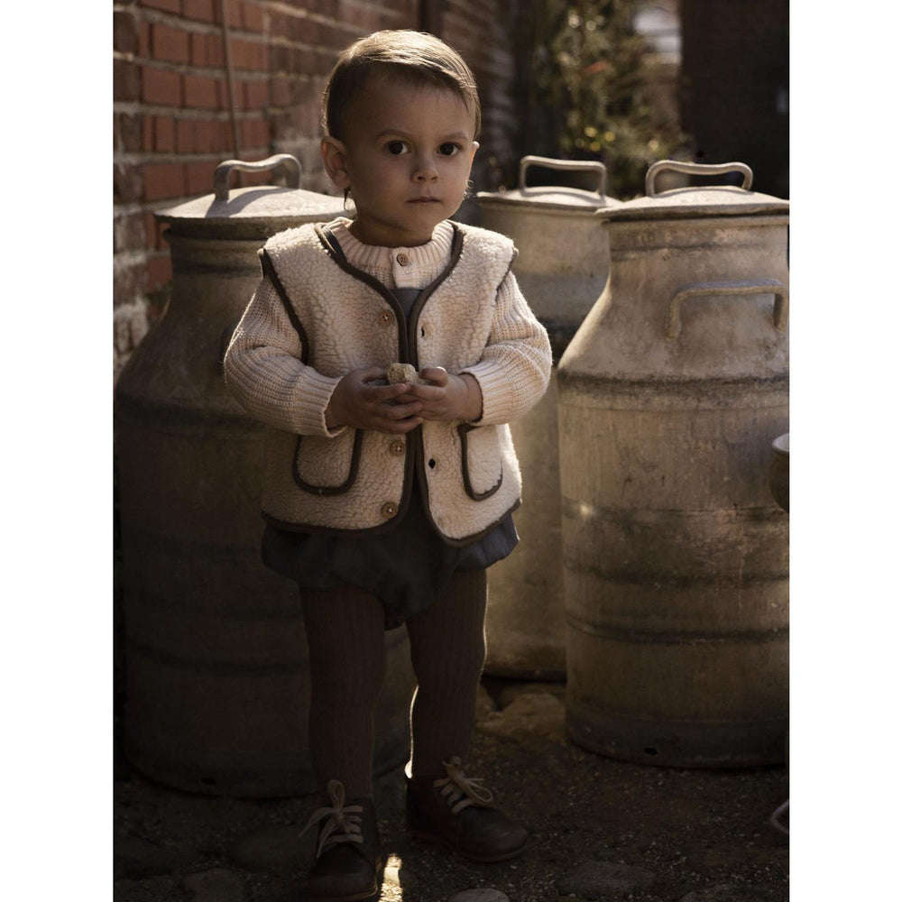 Køb Lil'Atelier Turtledove Shitake Nbnlajo Loose Vest Lil