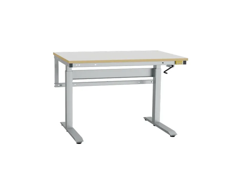 ESD-arbejdsbord ErgoNomi 1200x800mm grå HPL