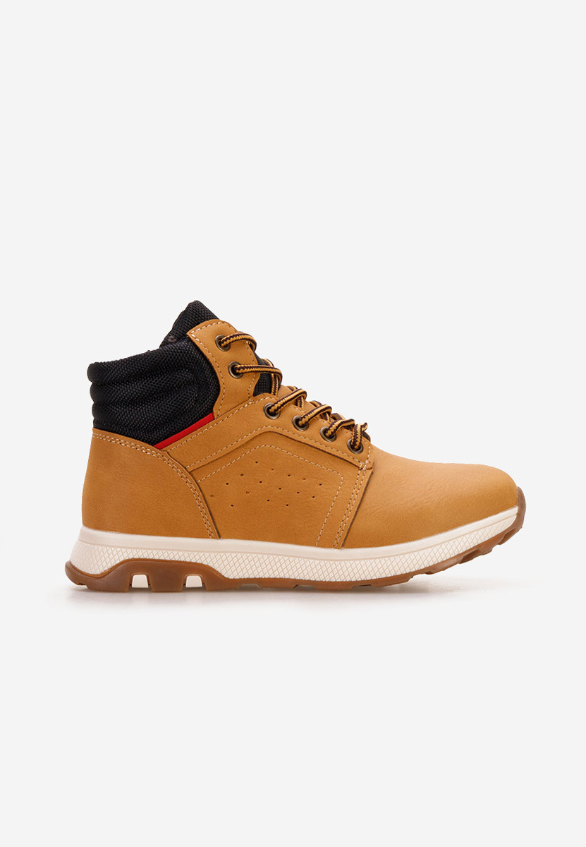 Bottines garçons chameau Flinn