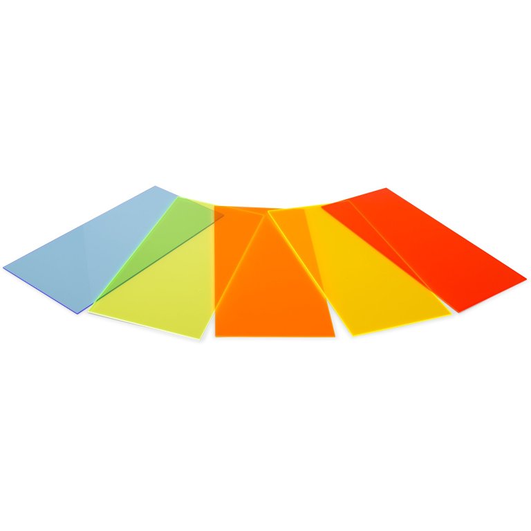 CRYLUX® Acrylglas GS transparent, fluoreszierend (Zuschnitt möglich)