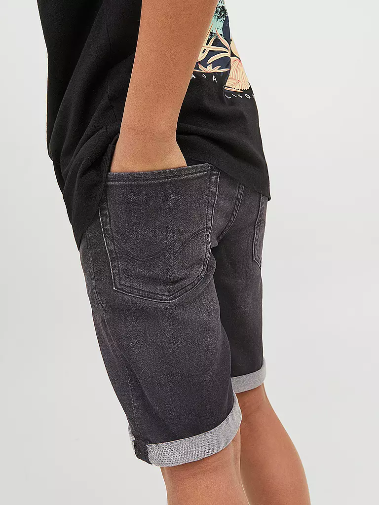 JACK & JONES Jungn Shorts JJIRICK  schwarz