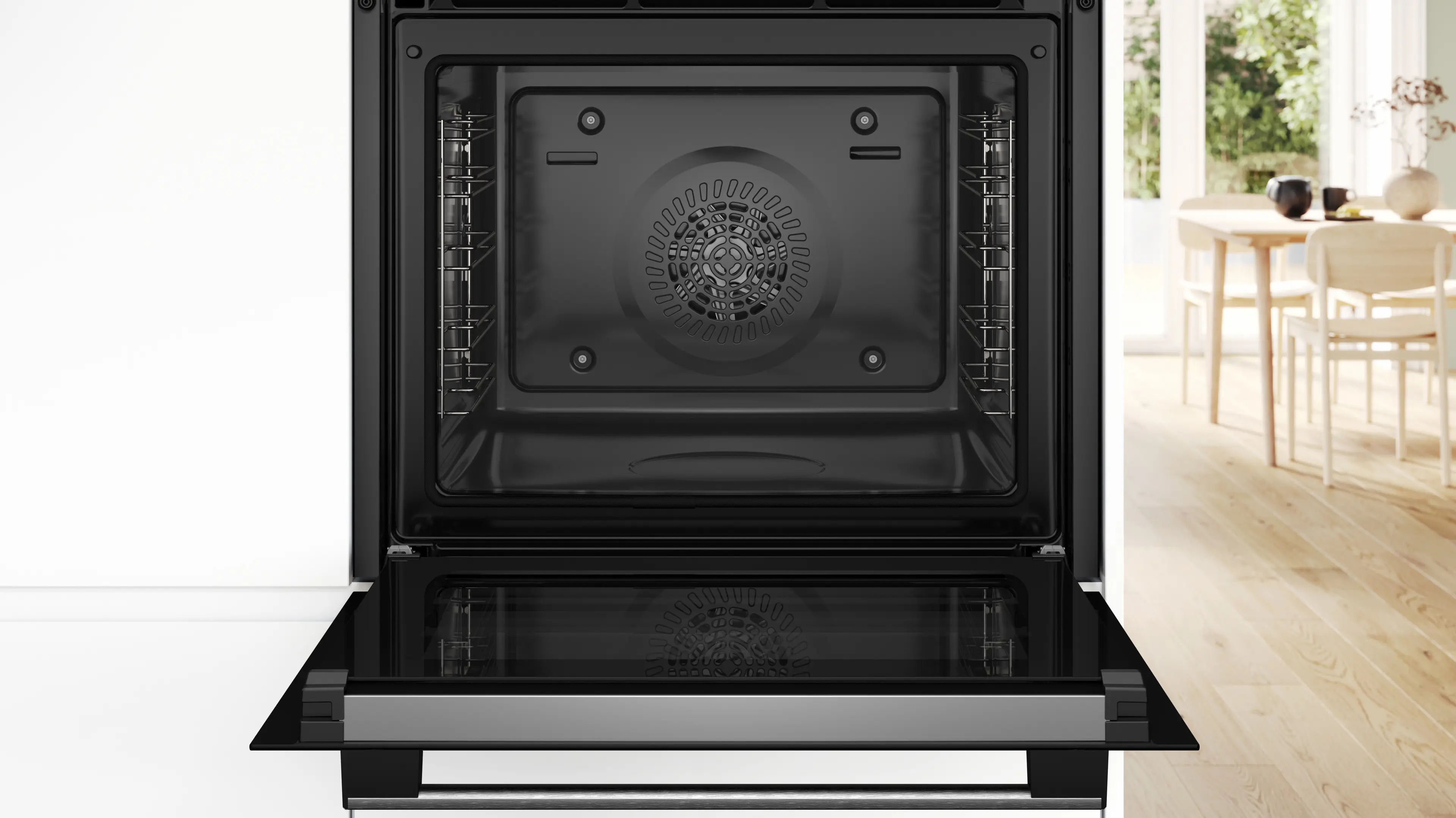 Serie 2 Bakoven 60 x 60 cm Zwart
