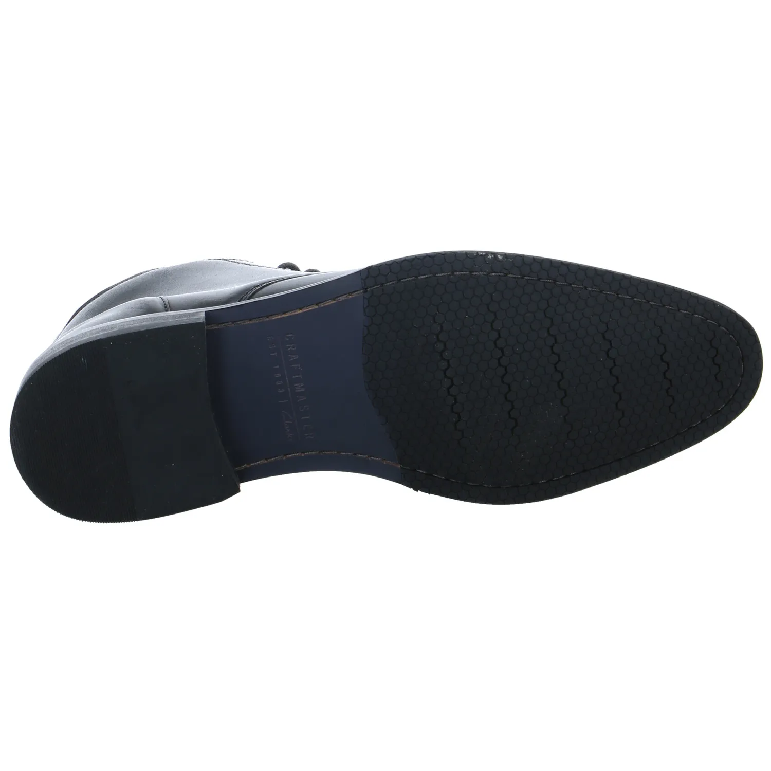 CLARKS Halbschuh-City Schwarz Leder