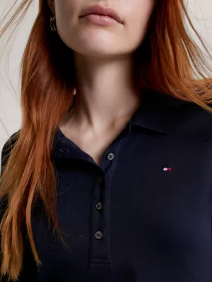 Vestido Polo de Manga Comprida da Coleção 1985