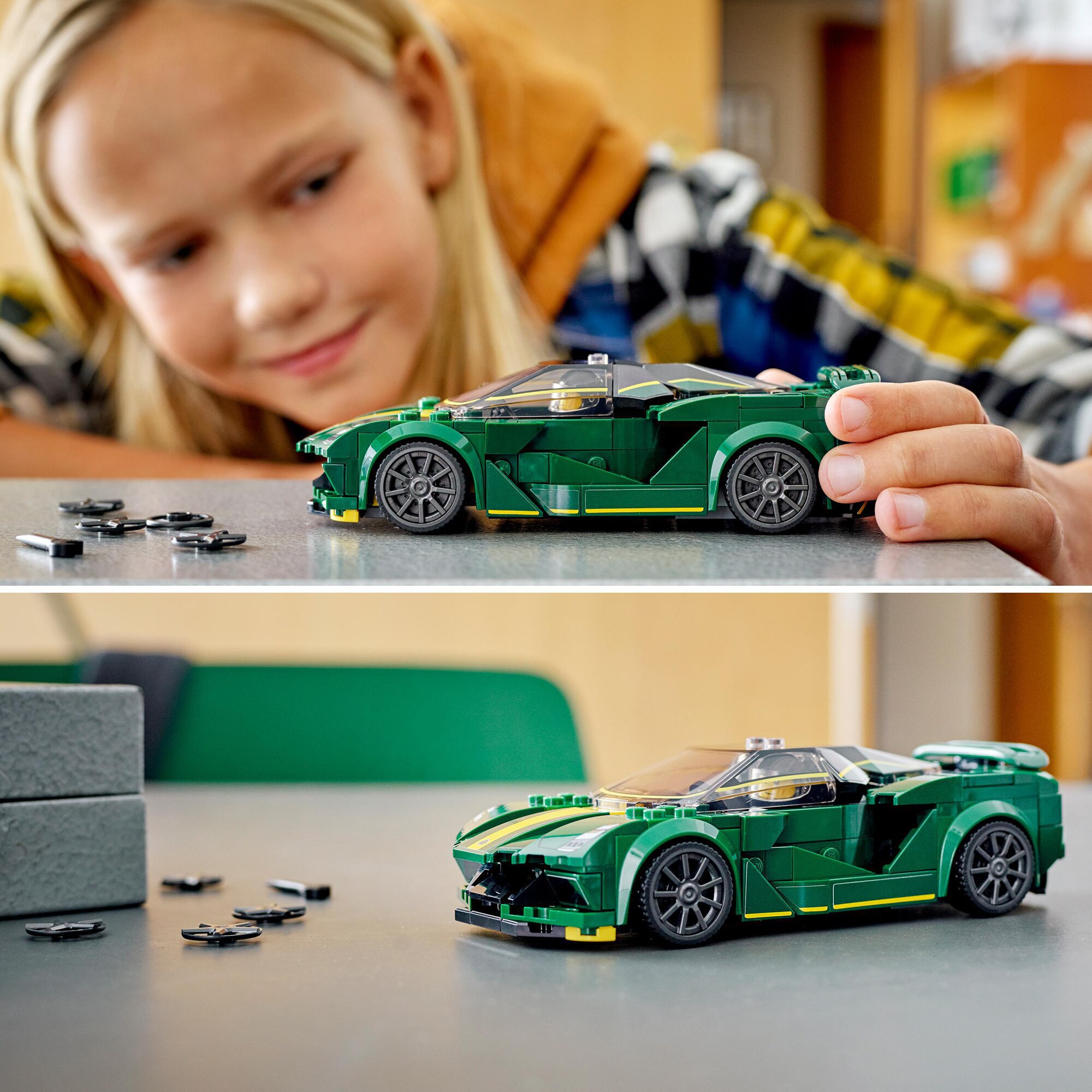 LEGO Konstruktionsspielzeug Speed Champions Lotus Evija