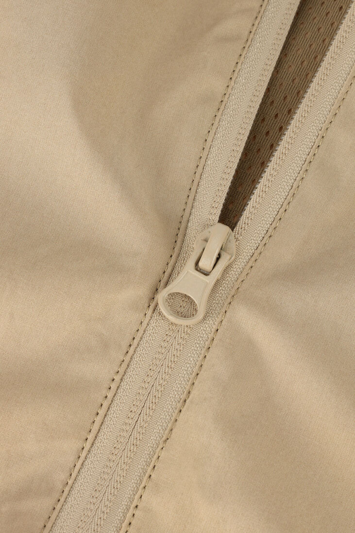 ANERKJENDT beige anerkjendt jack akper stick pocket jacket
