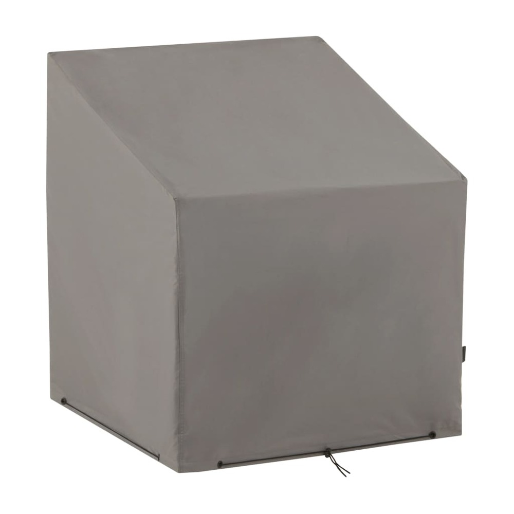 Housse de chaise d'extérieur 75 x 78 x 90 cm gris
