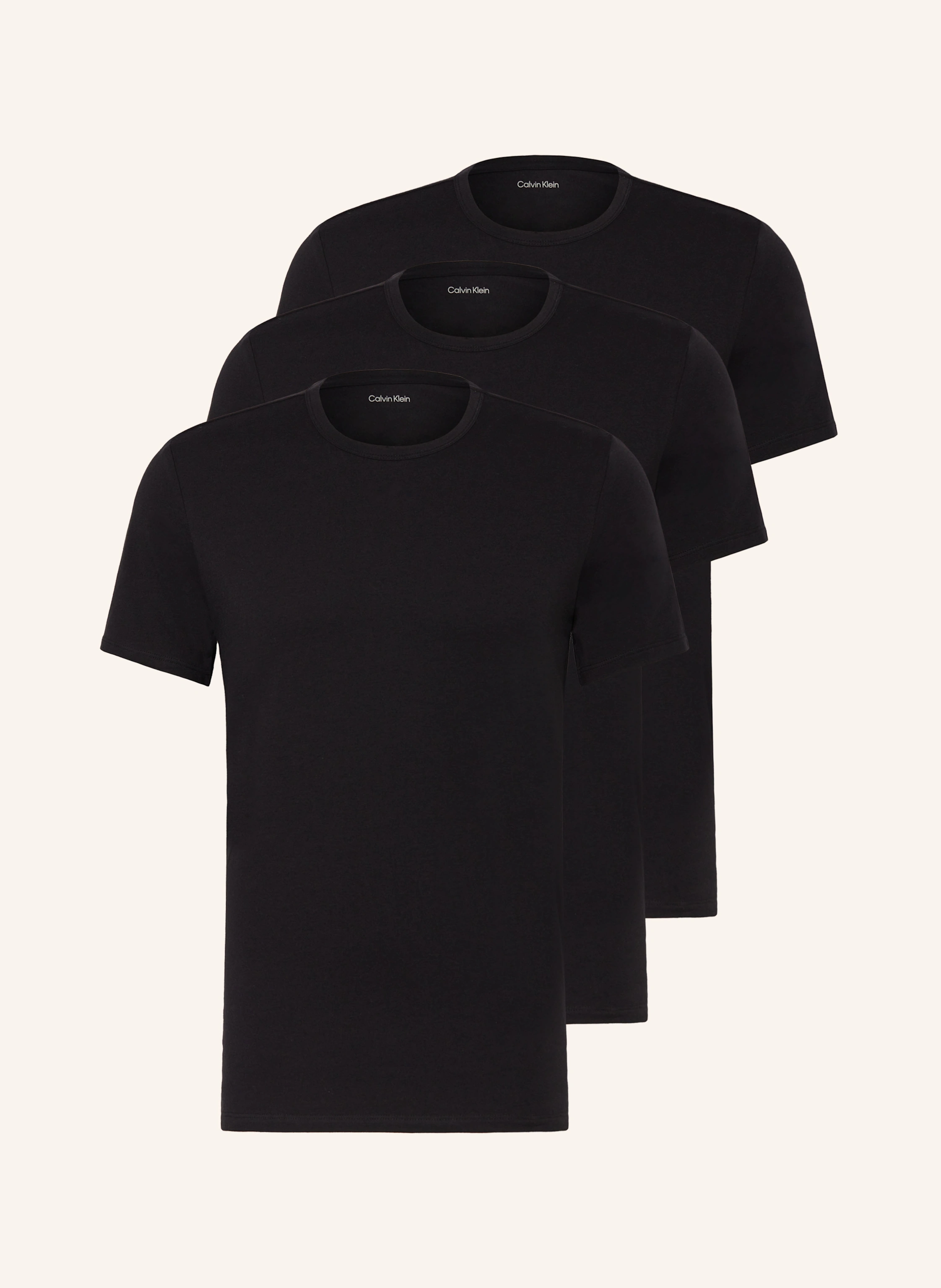 Calvin Klein 3er-Pack T-Shirts COTTON STRETCH BLEND