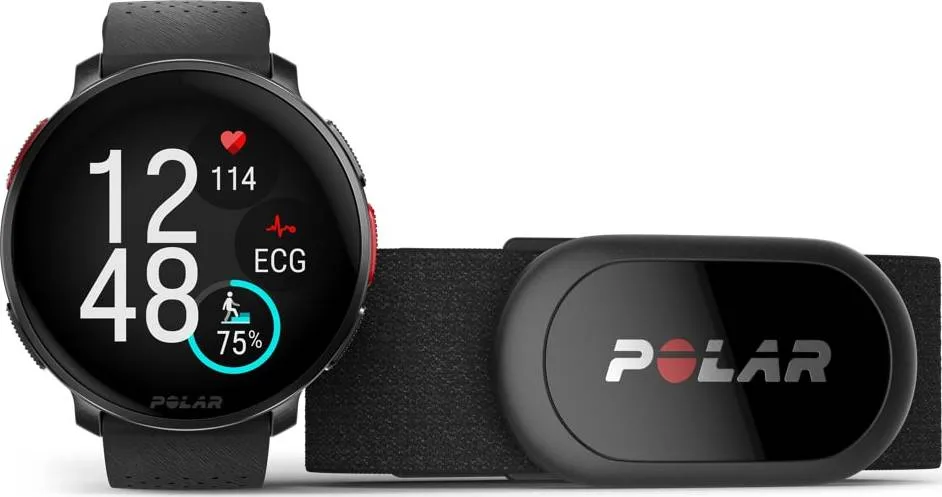 Polar Vantage V3 + H10 Night Black