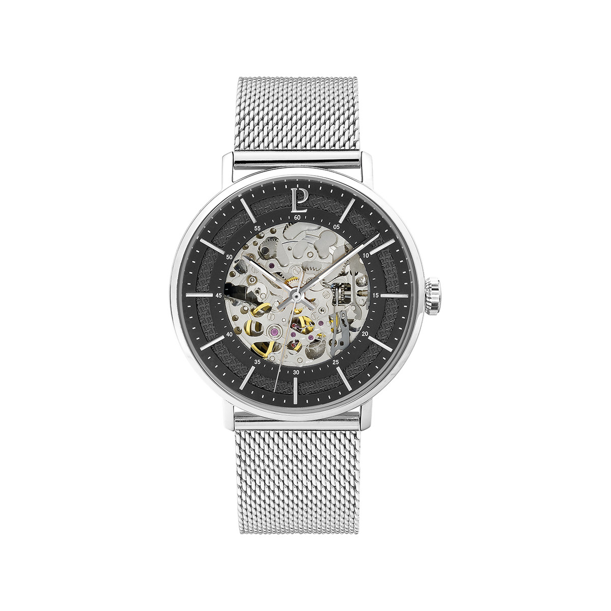 Montre Pierre Lannier homme automatique bracelet acier