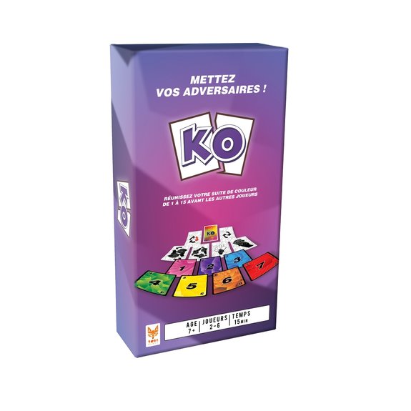 Jeu de cartes KO