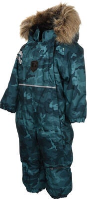 Lindberg Camo Vinterdress Baby, Lagoon